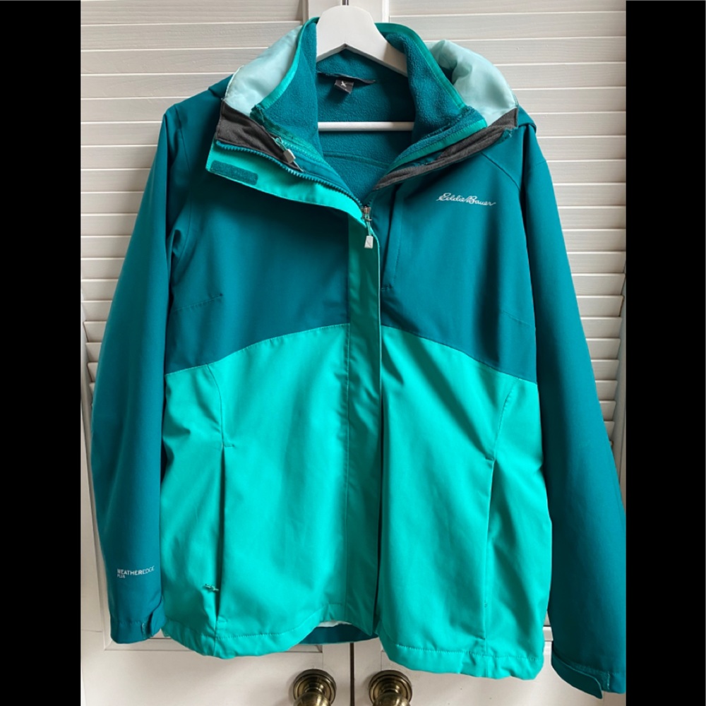 Women’s LG Eddie Bauer Jacket with Liner and Hood